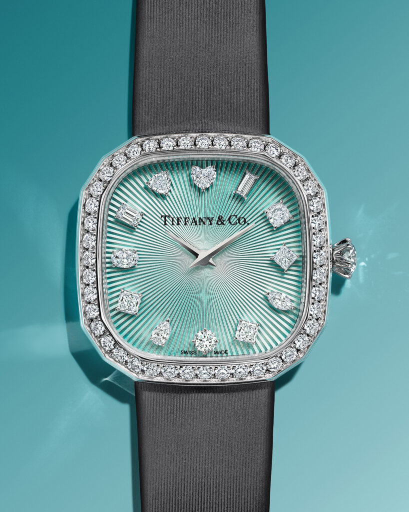 Tiffany & Co. unveils new gem-set additions to its Eternity by Tiffany watch collection, showcasing exceptional diamond artistry, Swiss precision and vintage-inspired design.
